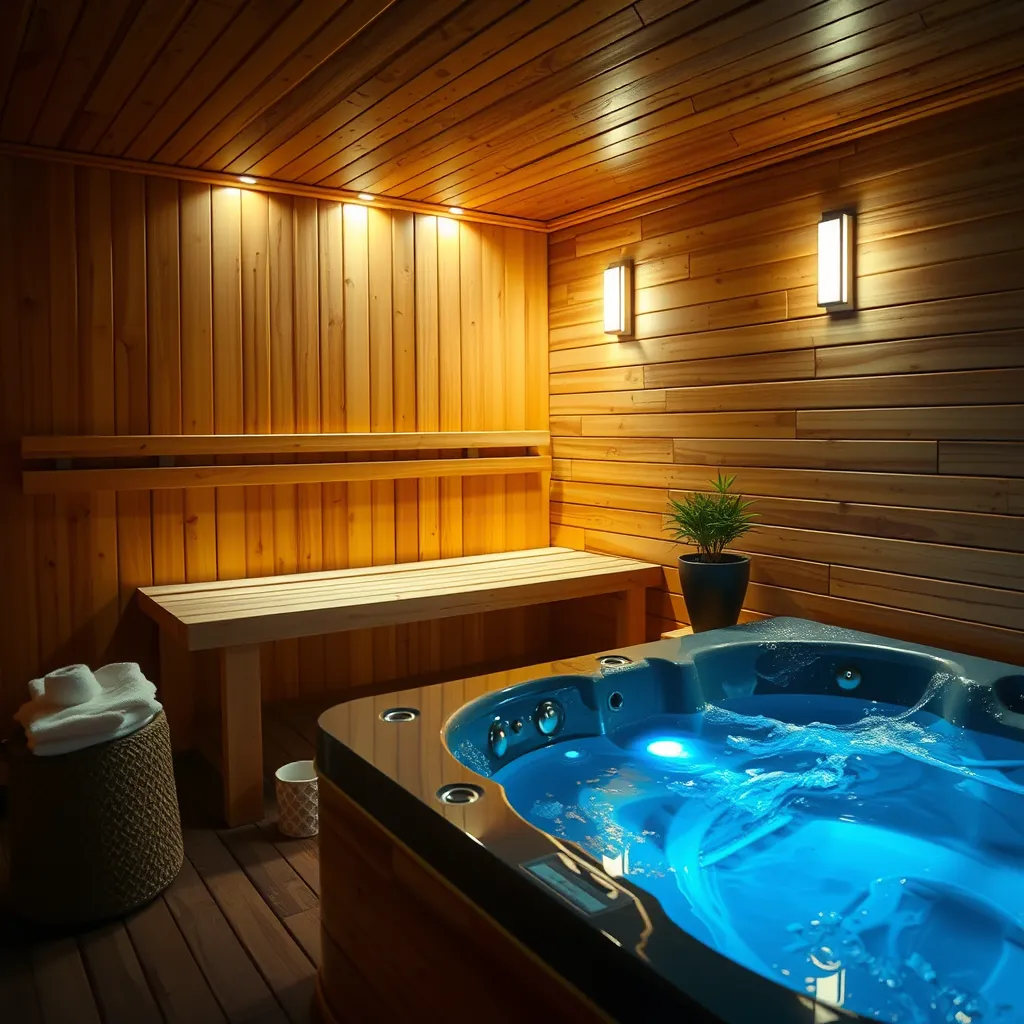 Szauna / Jacuzzi